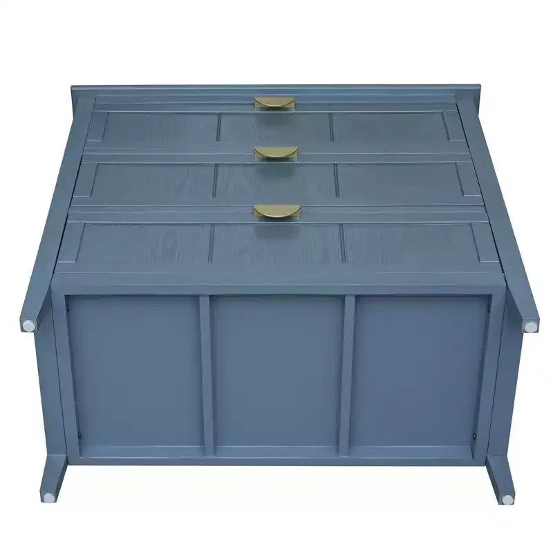 Meuble de rangement en bois de 31.5 avec 3 tiroirs