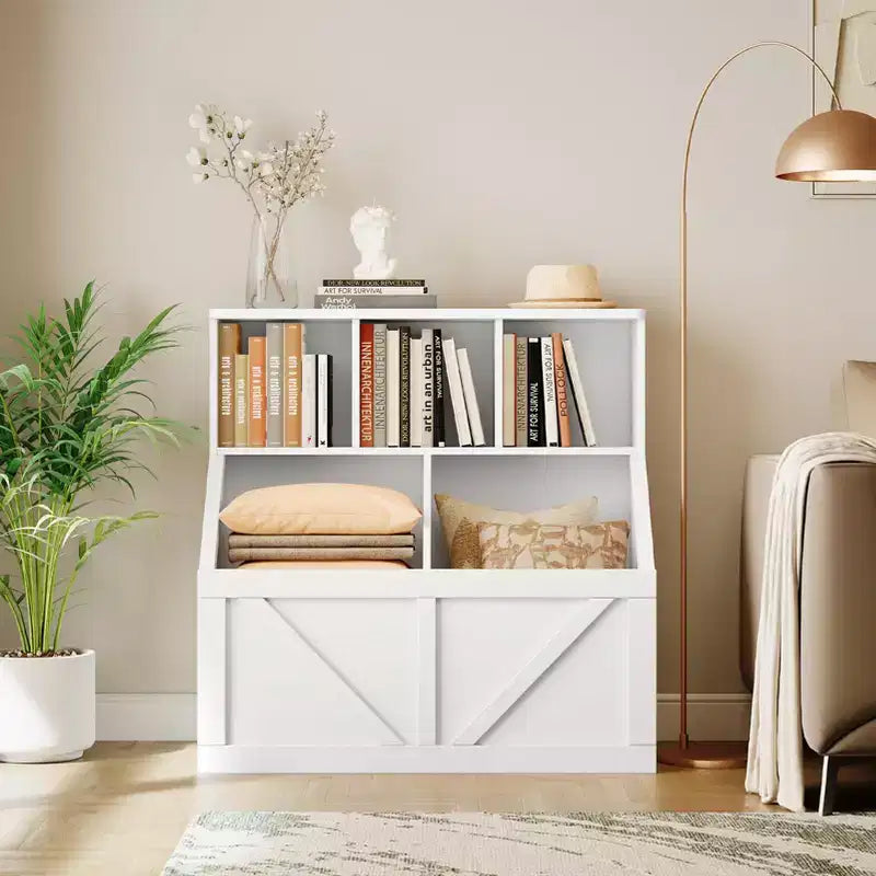 Kinderbücherregal und Spielzeug-Organizer für Spielzimmer, Schlafzimmer, Kinderzimmer und Kita