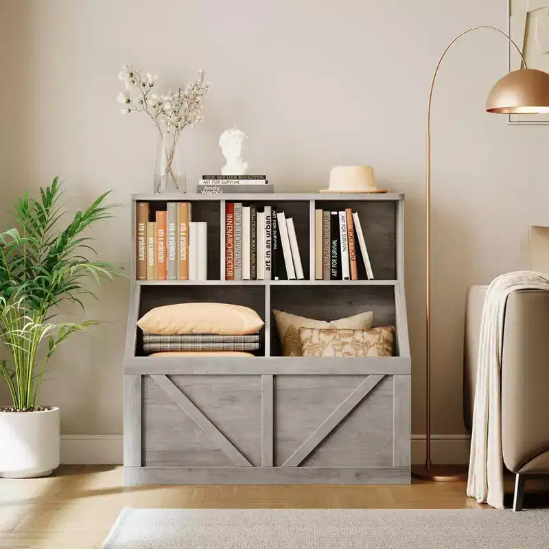 Kinderbücherregal und Spielzeug-Organizer für Spielzimmer, Schlafzimmer, Kinderzimmer und Kita