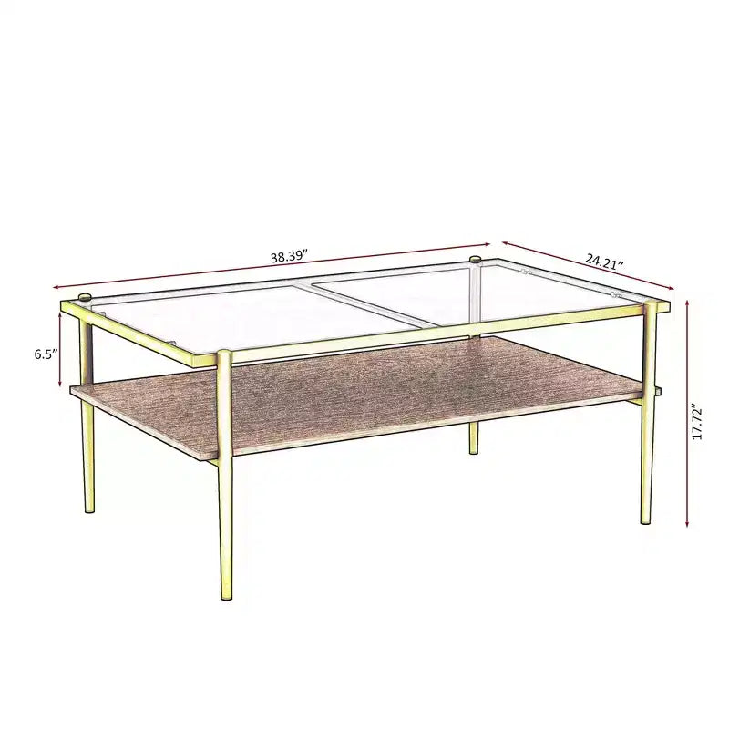Rechteckiger Couchtisch mit grauer Tischplatte aus gehärtetem Glas und weißen Beinen, moderner Tisch für das Wohnzimmer