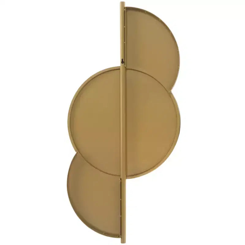 Miroir décoratif de 16.5 x 35, miroir mural vertical, verre transparent, installation simple