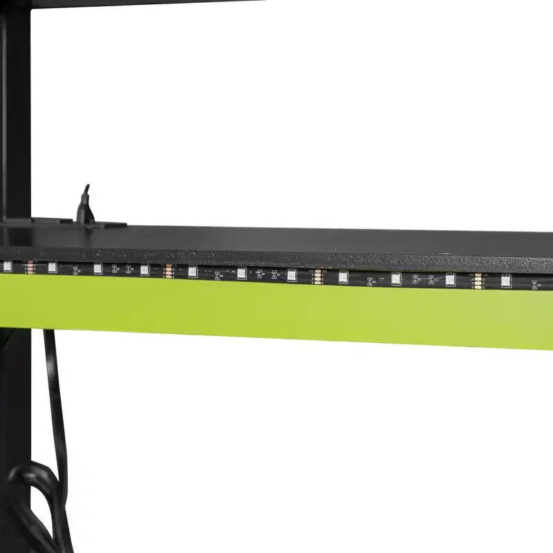 Cama alta de madera de tamaño matrimonial para videojuegos, con escritorio y armario, puerto USB y luz LED para dormitorio de niños, adolescentes y adultos