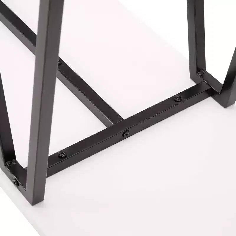 Konsolentisch, schmaler Akzenttisch für den Eingangsbereich, stabiles Gestell und platzsparendes Design für den Flur