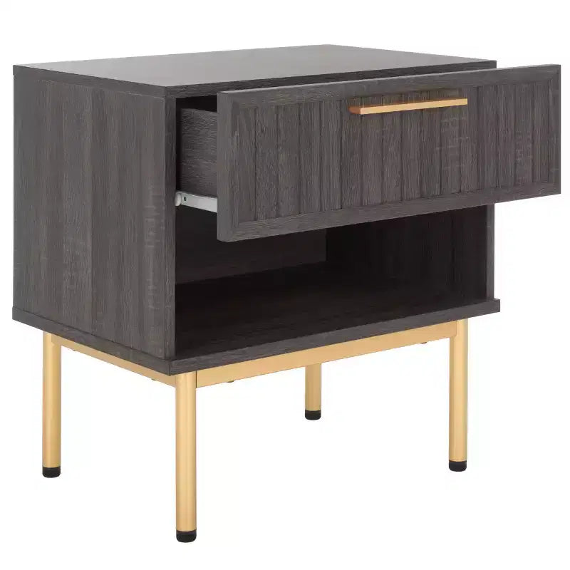 Nachttisch mit Schublade, funktionaler Beistelltisch mit Stauraum, ideal für Ordnung im Schlafzimmer