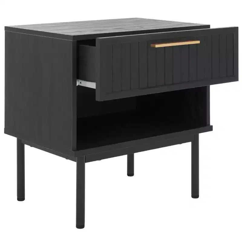 Nachttisch mit Schublade, funktionaler Beistelltisch mit Stauraum, ideal für Ordnung im Schlafzimmer