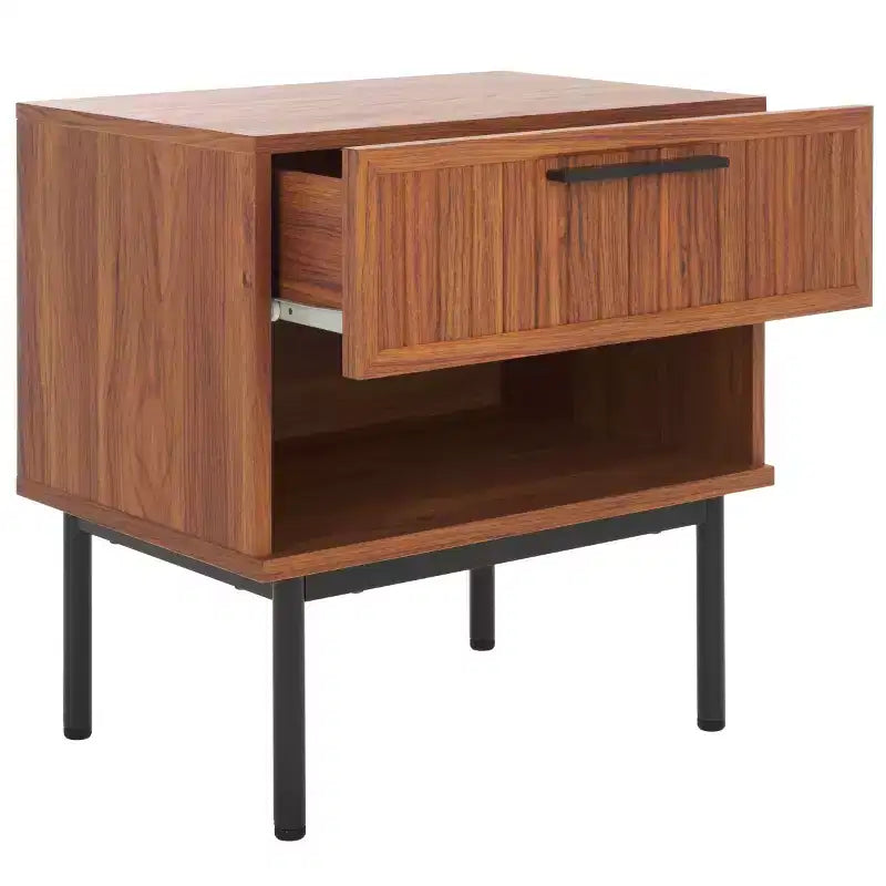 Nachttisch mit Schublade, funktionaler Beistelltisch mit Stauraum, ideal für Ordnung im Schlafzimmer