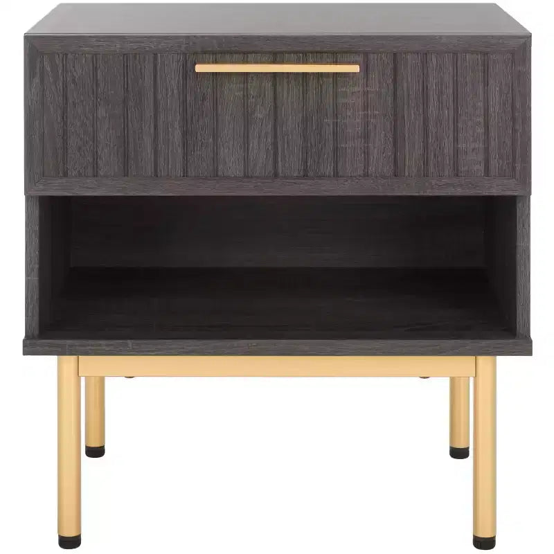 Table de chevet à tiroir, table de nuit fonctionnelle avec tiroir de rangement, idéale pour organiser la chambre