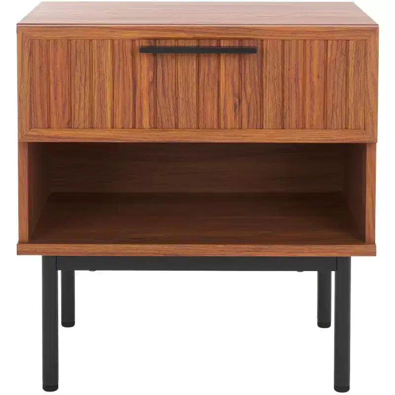 Table de chevet à tiroir, table de nuit fonctionnelle avec tiroir de rangement, idéale pour organiser la chambre