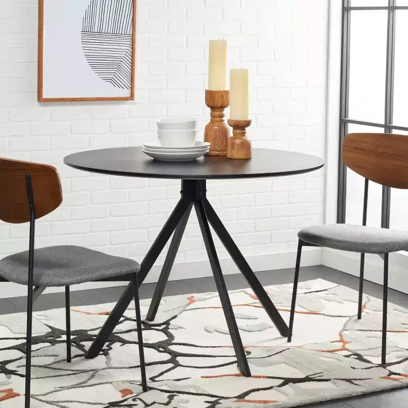 Table à manger, meuble polyvalent pour la maison, montage rapide et construction durable