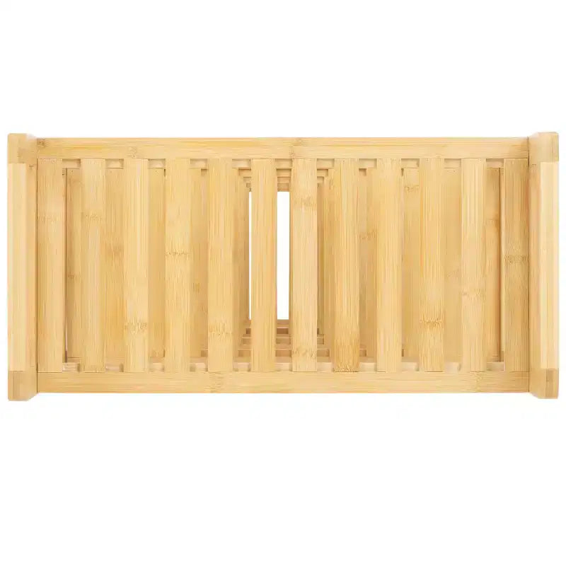 Étagère naturelle à 5 niveaux, meuble de présentation polyvalent, montage facile et style rustique