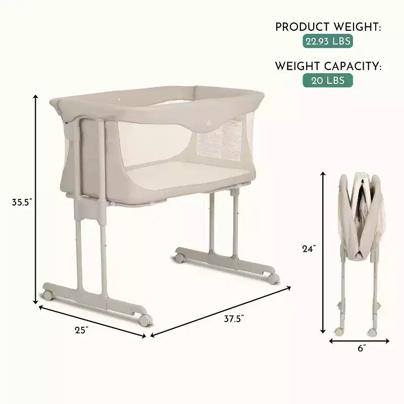 Couffin portable, lit pratique pour bébé, idéal à la maison et à l’extérieur