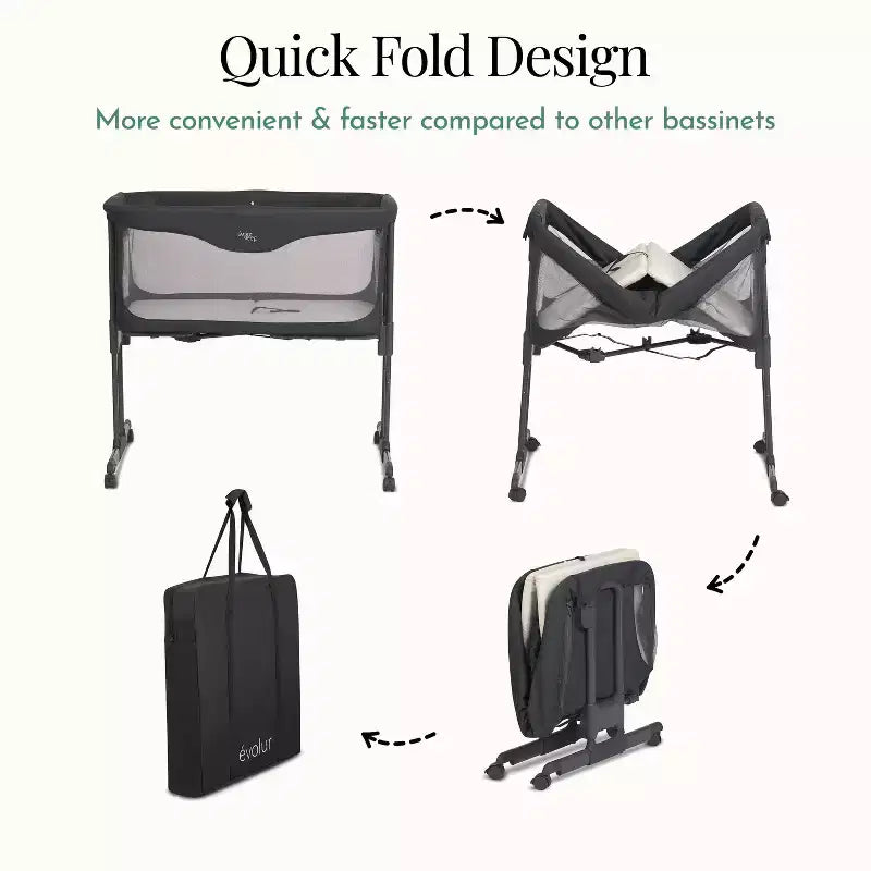 Couffin portable, lit pratique pour bébé, idéal à la maison et à l’extérieur